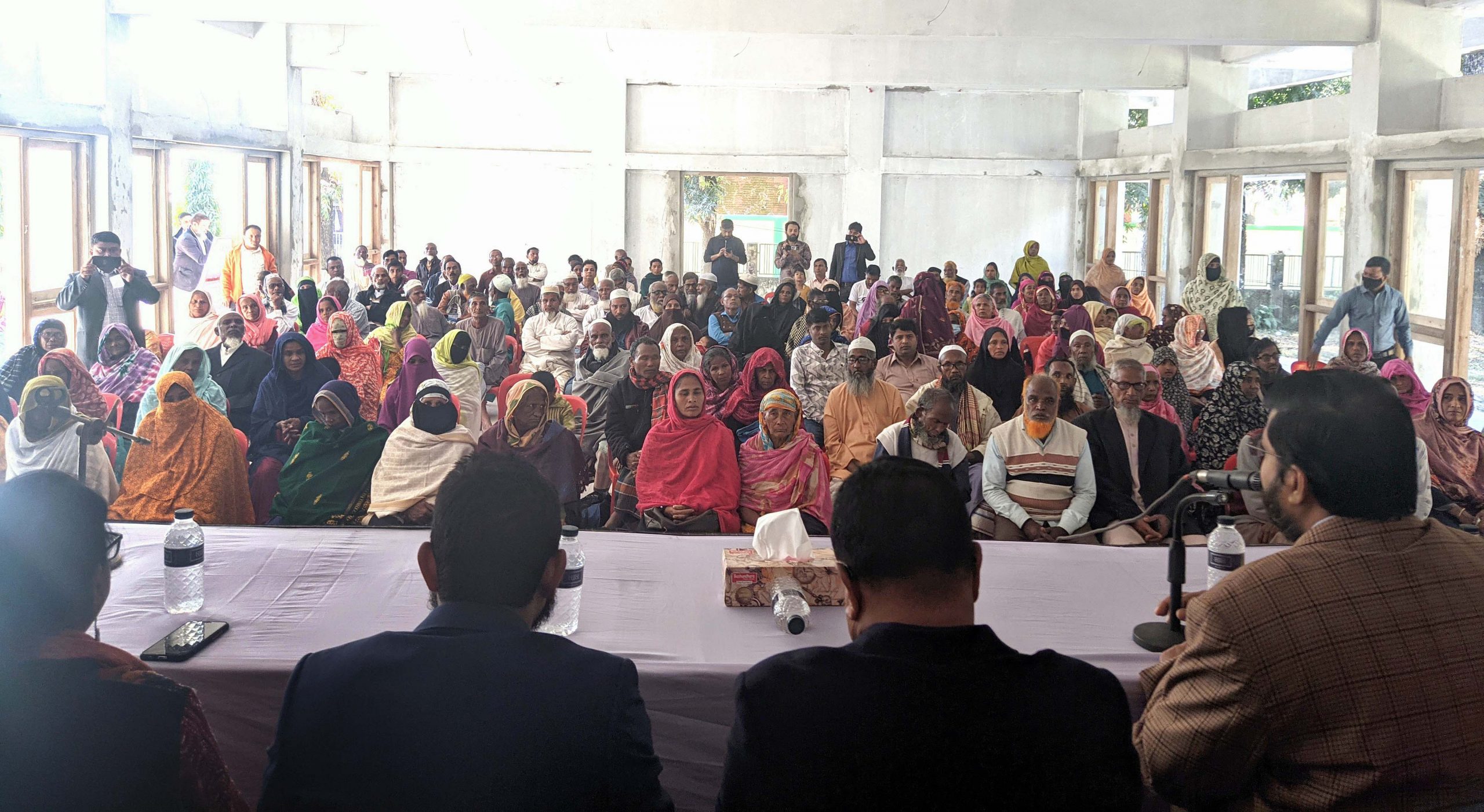 রিক এর কারিগরি সহায়তায় দিনব্যাপী বিনামূল্যে এক চক্ষু ক্যাম্প