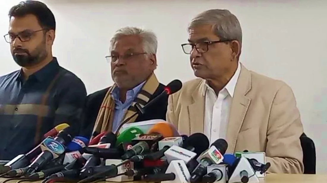 রাজধানীতে ফের পদযাত্রা কর্মসূচি ঘোষণা বিএনপির।