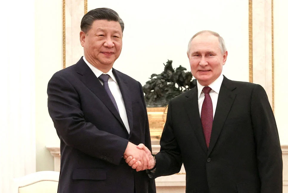 চীন-রাশিয়ার লক্ষ্য অভিন্ন, মন্তব্য শি জিনপিংয়ের