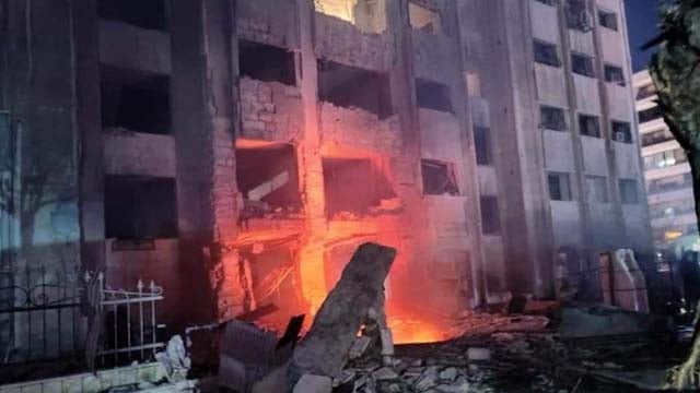 দামেস্কের কাছে ইসরাইলের বিমান হামলা