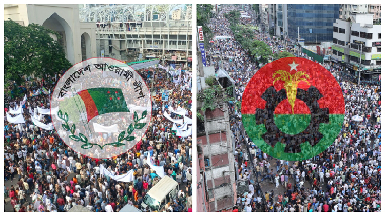 রাজপথে বাড়ছে উত্তাপ : সর্বোচ্চ সতর্ক পুলিশ