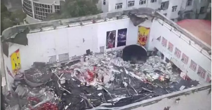 চীনে স্কুলের ছাদ ধসে প্রাণহানি ১০