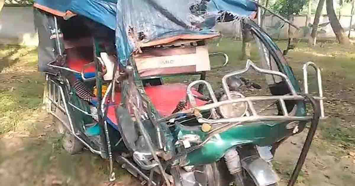 আলমডাঙ্গায় ট্রাক-ইজিবাইক সংঘর্ষ: নিহত ২।