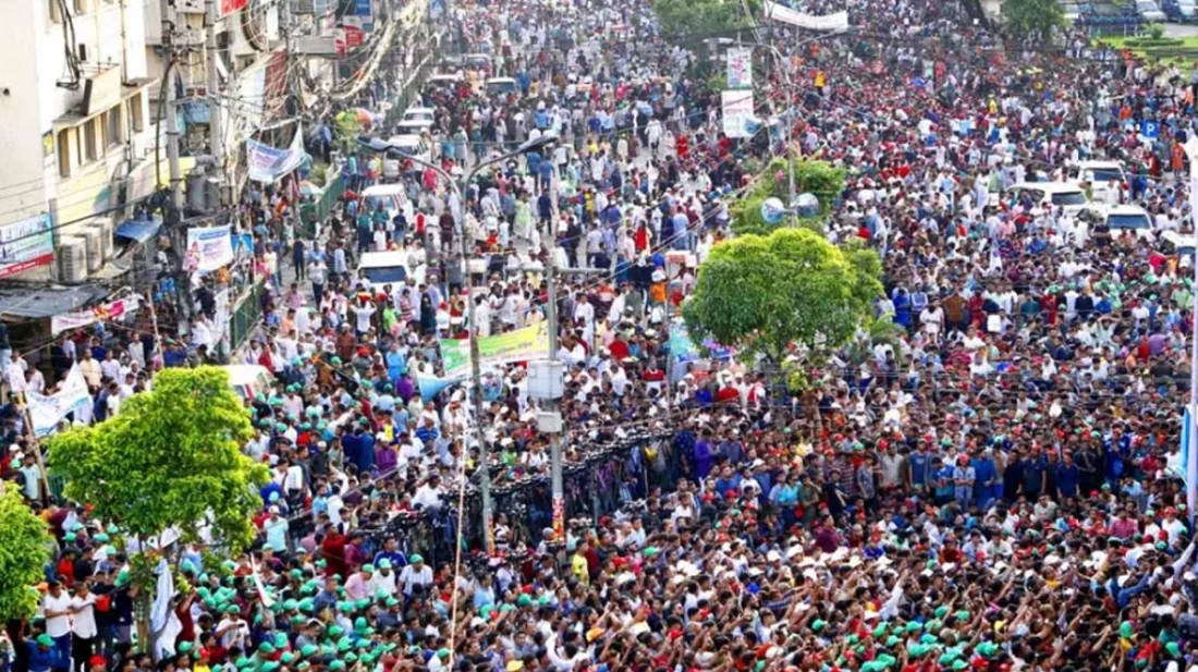 ‘রাজধানীজুড়ে মিছিল দেখবেন ২ সেপ্টেম্বর’