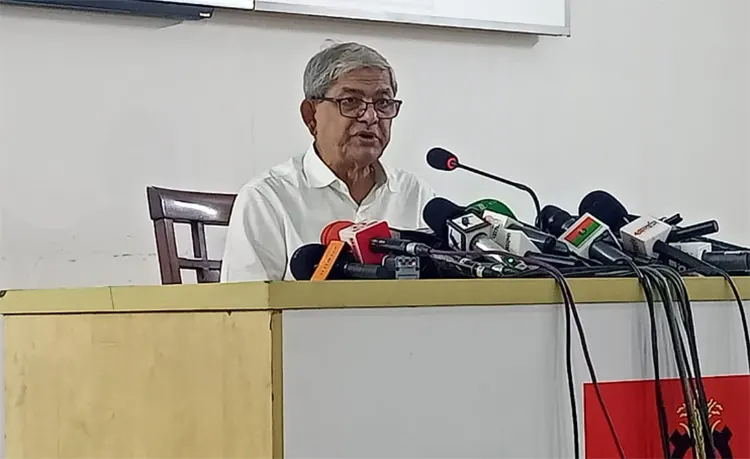 সাইবার নিরাপত্তা আইন জনগণের সঙ্গে প্রতারণা: ফখরুল