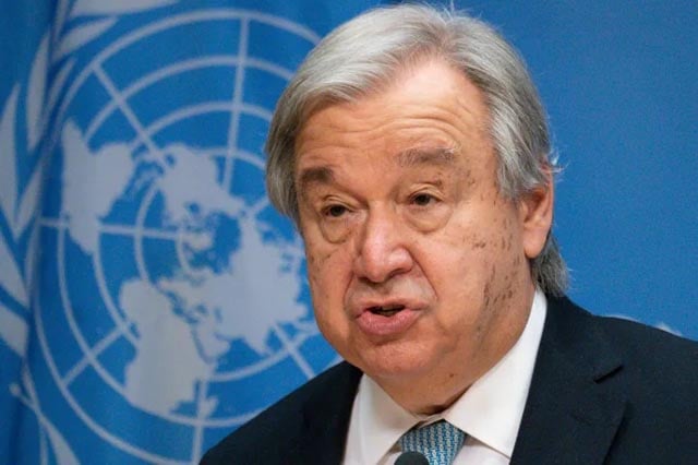 UN chief says no end in sight for Ukrainian conflict