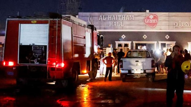 ইরাকে বিয়েতে ভয়াবহ অগ্নিকাণ্ড, নিহত বেড়ে ৪৫০