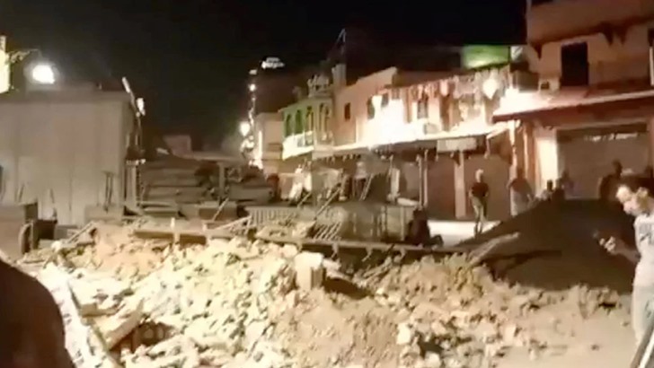 মরক্কোয় ভয়াবহ ভূমিকম্পে নিহত বেড়ে ৬৩২।