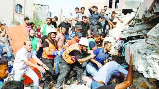 Israel battles Hamas as PM warns of ‘long and difficult war’