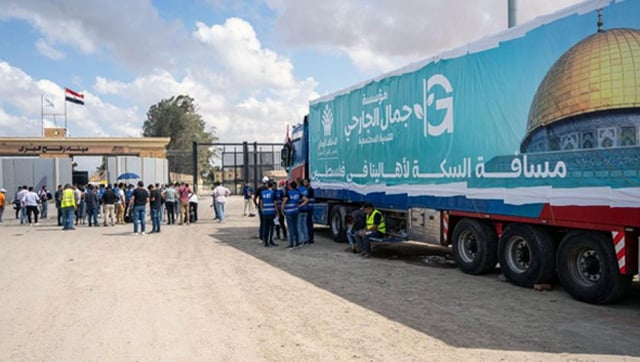 Biden says Egypt to open Gaza crossing for up to 20 aid trucks