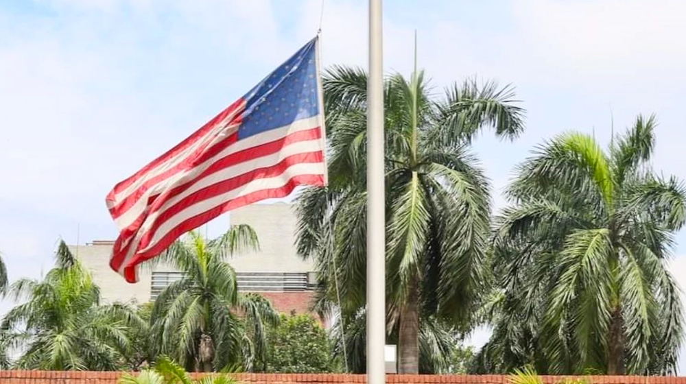 ফিলিস্তিনিদের জন্য শোক, পতাকা অর্ধনমিত রাখবে মার্কিন দূতাবাসও