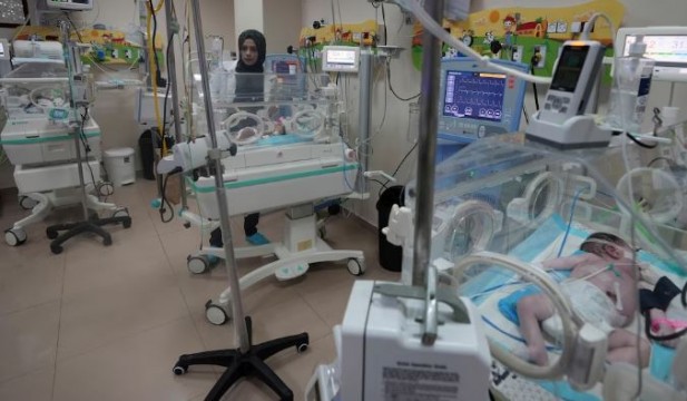 গাজায় হাসপাতালে জেনারেটর বন্ধ হলে নবজাতকদের মৃত্যুর শঙ্কা