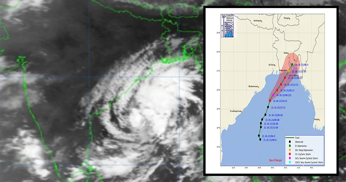 ঘূর্ণিঝড় ‘হামুন’ ঝুঁকিপূর্ণ ১০ জেলার ১৫ লাখ মানুষকে নেওয়া হবে আশ্রয়কেন্দ্রে