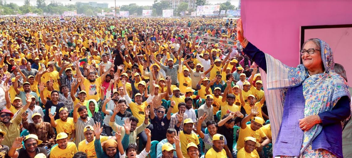 BNP will get no benefit threatening AL: PM