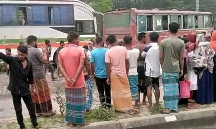 ময়মনসিংহে বাসচাপায় নিহত বেড়ে ৬