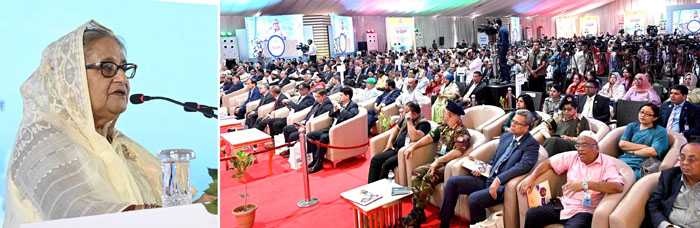 PM urges countrymen to face any situation with courage