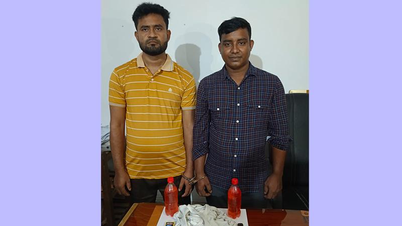 গাড়িতে আগুন দেওয়ার সময় বিএনপি নেতা গ্রেফতার