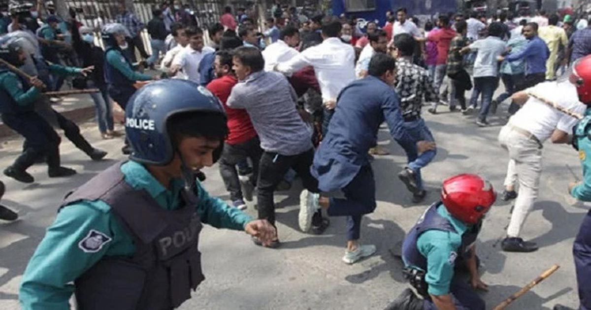 গাজীপুরে পুলিশের গুলিতে আহত গার্মেন্টস শ্রমিকের মৃত্যু।