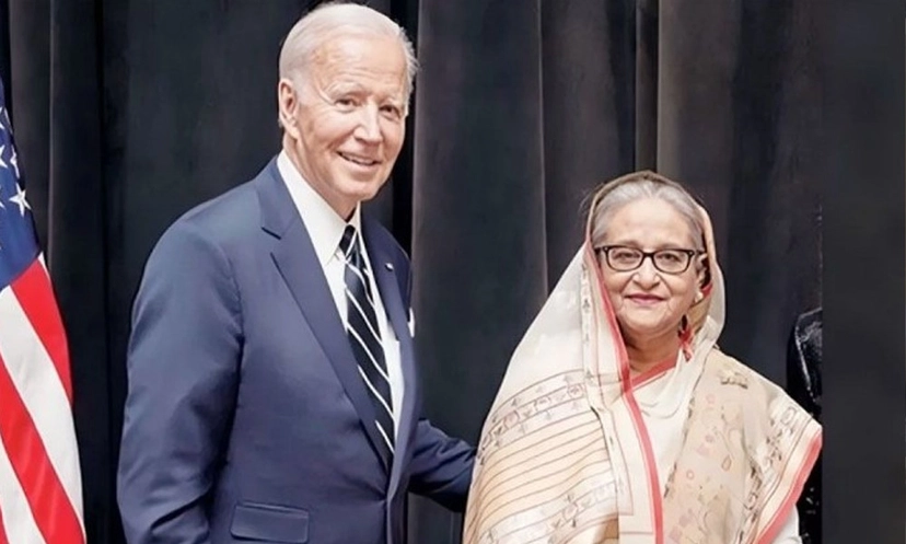 বাইডেনের চিঠির উত্তর দিলেন হাসিনা সম্পর্কে নতুন অধ্যায় শুরুর বার্তা যুক্তরাষ্ট্রের ► নিষেধাজ্ঞা প্রত্যাহারে র‌্যাব নিয়ে পাঁচটি পর্যবেক্ষণ ওয়াশিংটনের ► মিয়ানমার পরিস্থিতিতে নজর রাখতে হবে বাংলাদেশকেও