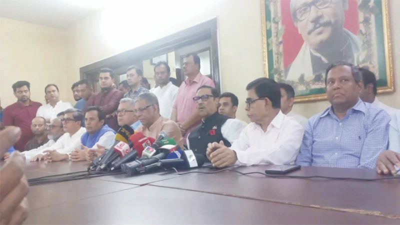 পাকিস্তানের প্রধানমন্ত্রীর বক্তব্য থেকে বিএনপির শিক্ষা নেওয়া উচিত: ওবায়দুল কাদের