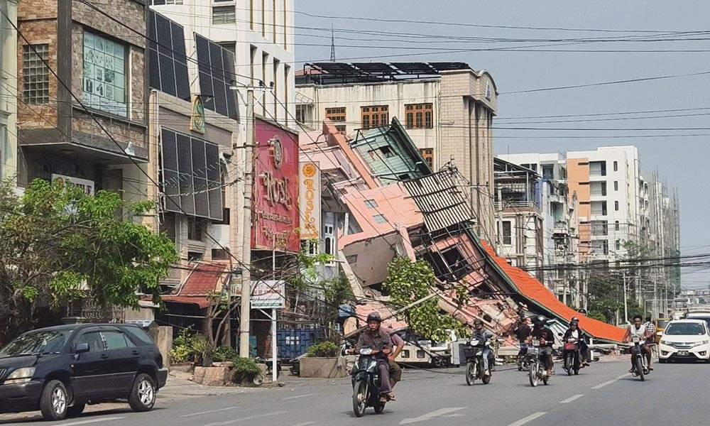 মায়ানমারে ভূমিকম্পে অন্তত ১৪৪ জন নিহত