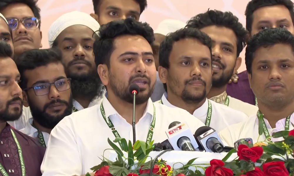 আরেকটি এক-এগারো কখনো হতে দেব না: নাহিদ ইসলাম