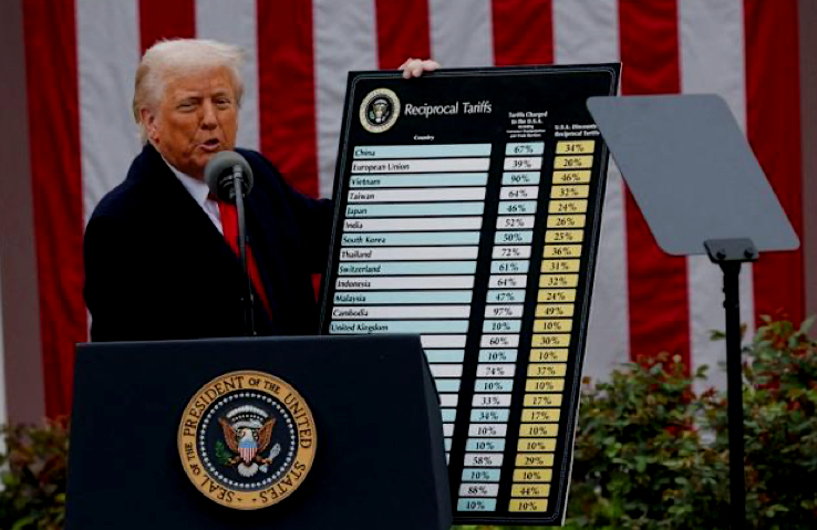 Trump announces 90-day pause on tariffs except for China