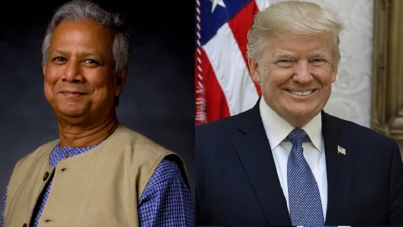 পাল্টা শুল্ক স্থগিত  ট্রাম্পকে ধন্যবাদ জানালেন প্রধান উপদেষ্টা