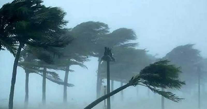 ৯ অঞ্চলে ৬০ কিমি বেগে ঝড়ের পূর্বাভাস