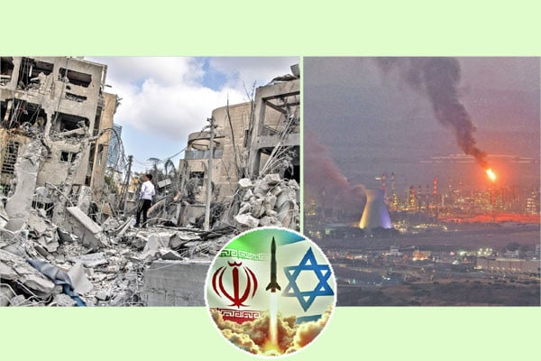 সর্বাত্মক যুদ্ধের আভাস ♦ তেল আবিবে ইরানি সুইসাইড ড্রোন, চার দিনে ৩৭০ ব্যালিস্টিক মিসাইল নিক্ষেপ, বিস্ফোরণে কাঁপল মার্কিন দূতাবাস ♦ ইসরায়েলের দাবি, তেহরানের আকাশসীমায় পূর্ণ নিয়ন্ত্রণ এসেছে