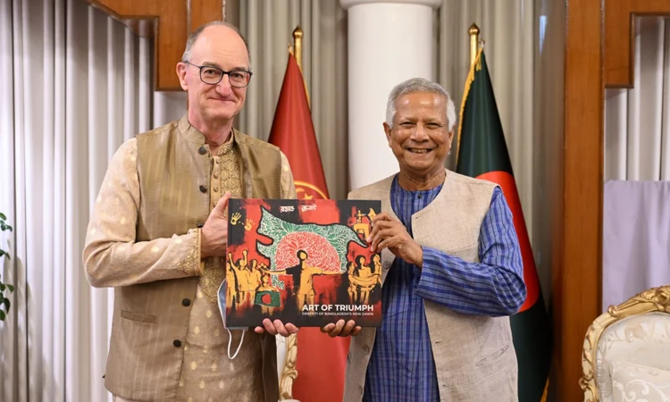 German ambassador pays farewell call on CA