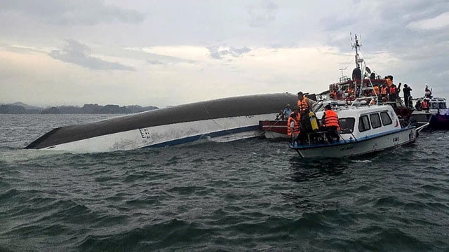 Dozens dead in Vietnam after Ha Long Bay tourist ferry sinks