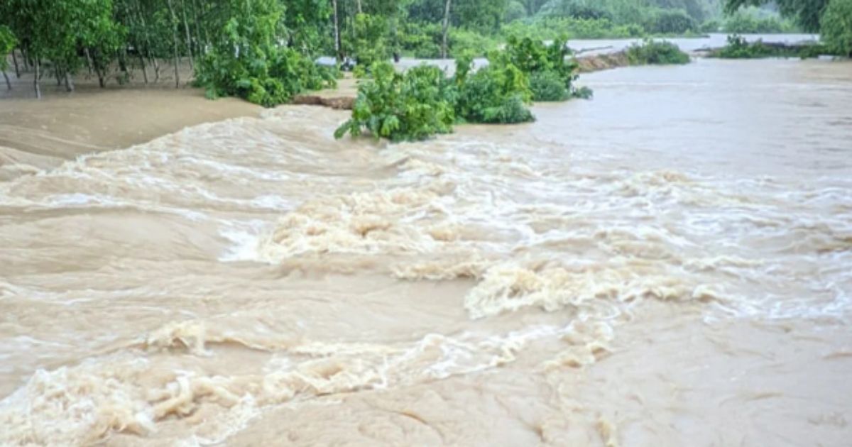 উজানের ঢল ফেনীতে ৩ নদীর বাঁধ ভেঙে ৩০ গ্রাম প্লাবিত