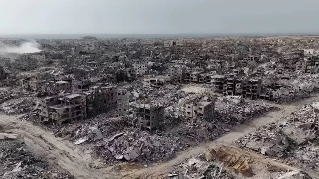 বিবিসির প্রতিবেদন গাজায় হাজার হাজার ভবন পরিকল্পিতভাবে গুঁড়িয়ে দিচ্ছে ইসরায়েল