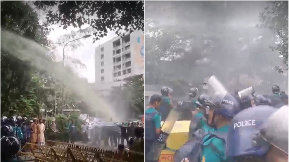 যমুনা অভিমুখে বিডিআর সদস্যরা, পুলিশের টিয়ার সেল ও গ্রেনেড নিক্ষেপ