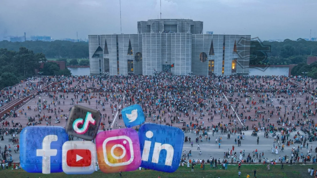 গণঅভ্যুত্থানে সামাজিক মাধ্যমের ভূমিকা