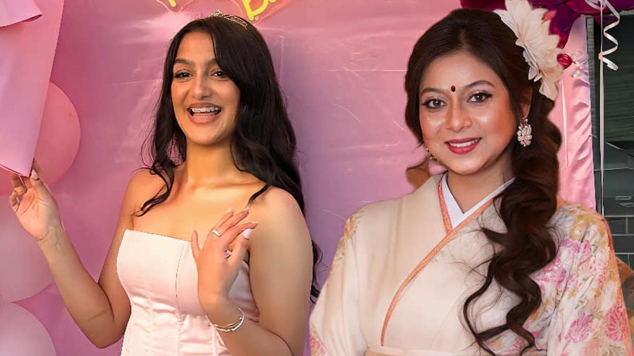 শাবনূরের মেয়ের ১৪তম জন্মদিনে বিশেষ সাজে আলোচনায় এলেন অভিনেত্রী