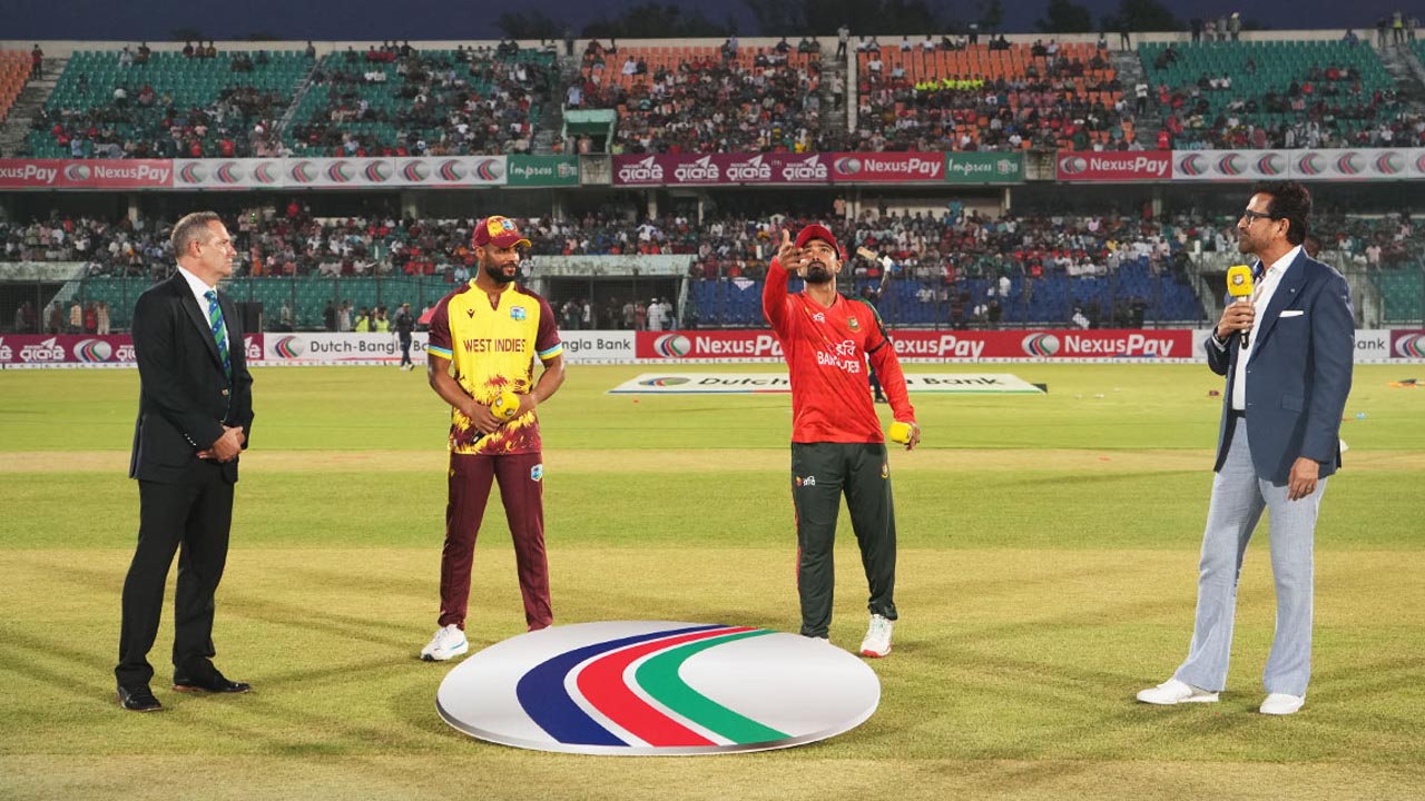 ওয়েস্ট ইন্ডিজকে হারিয়ে সিরিজের প্রথম টি-টোয়েন্টিতে বাংলাদেশ মাঠে নামছে