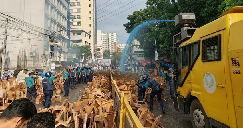 Police foil Jatiya Party’s rally in Kakrail