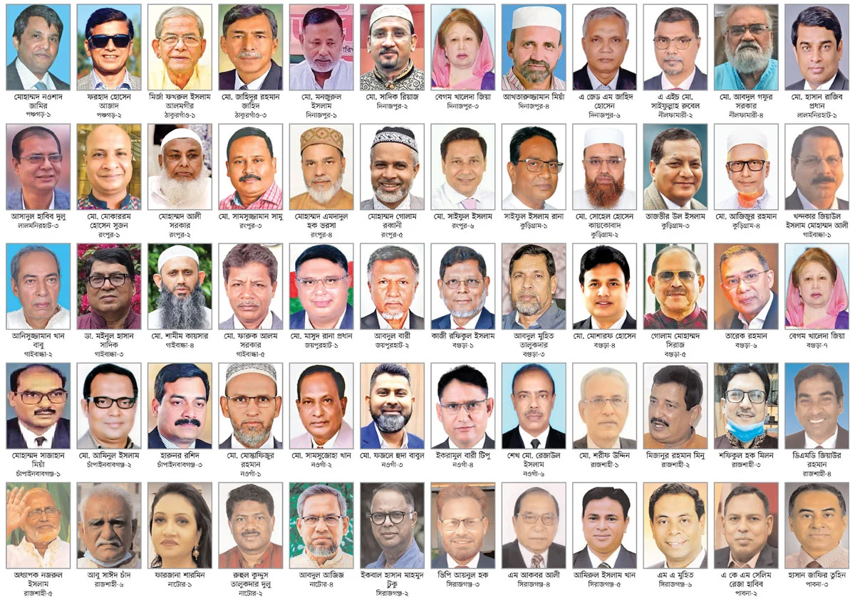 বিএনপির এমপি প্রার্থী হচ্ছেন যাঁরা
