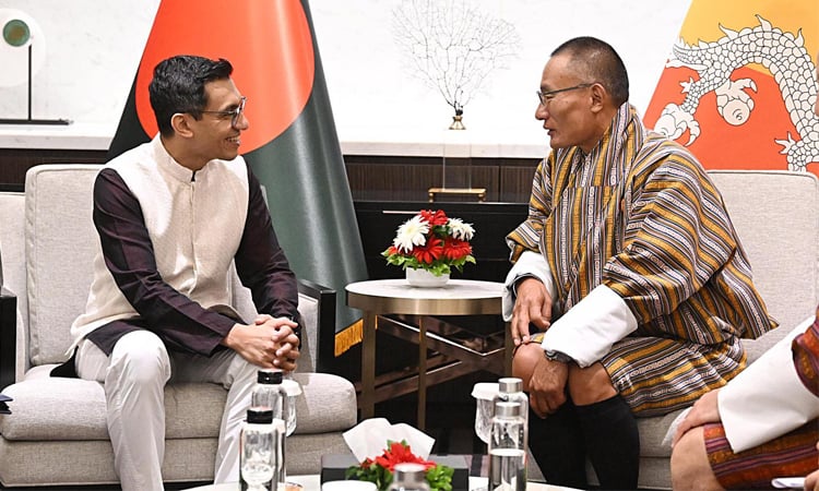 BIDA Executive Chairman Meets Bhutanese Prime Minister in Dhaka