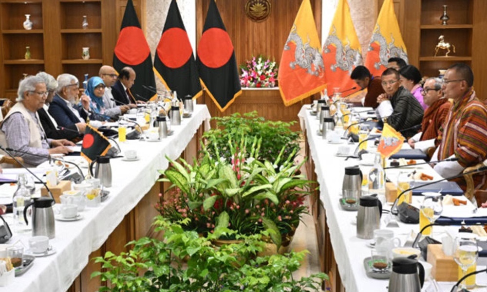 বাংলাদেশ-ভুটান স্বাস্থ্য ও প্রযুক্তি খাতে সমঝোতা স্মারক সই করেছে