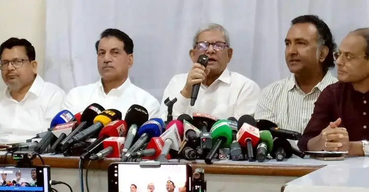 ৭ নভেম্বরের ঐক্যের চেতনা আজও প্রাসঙ্গিক: মির্জা ফখরুল