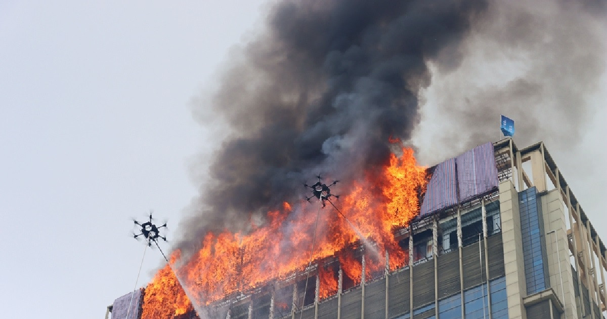 চীন উঁচু ভবনগুলোর অগ্নিনিরাপত্তা পরীক্ষা অভিযান শুরু করেছে