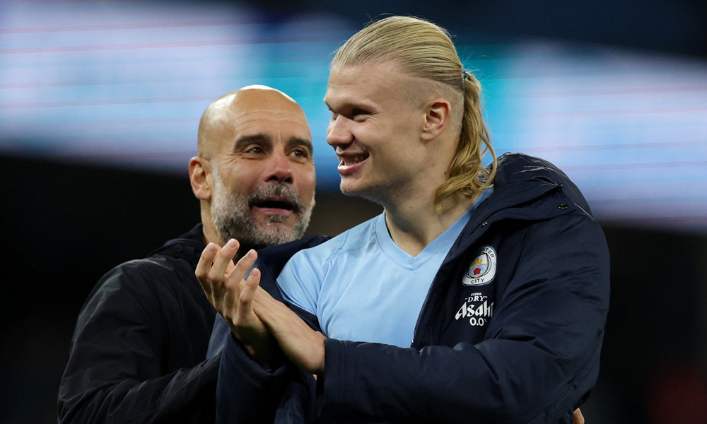 হালান্ডের দুর্দান্ত ফর্মে ম্যানচেস্টার সিটির সাফল্য, প্রশংসায় গার্দিওলা