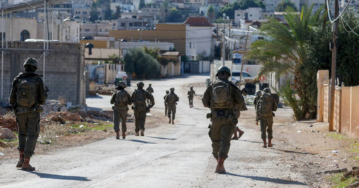 ইসরায়েলি সেনা পশ্চিম তীরে নতুন অভিযান শুরু করেছে