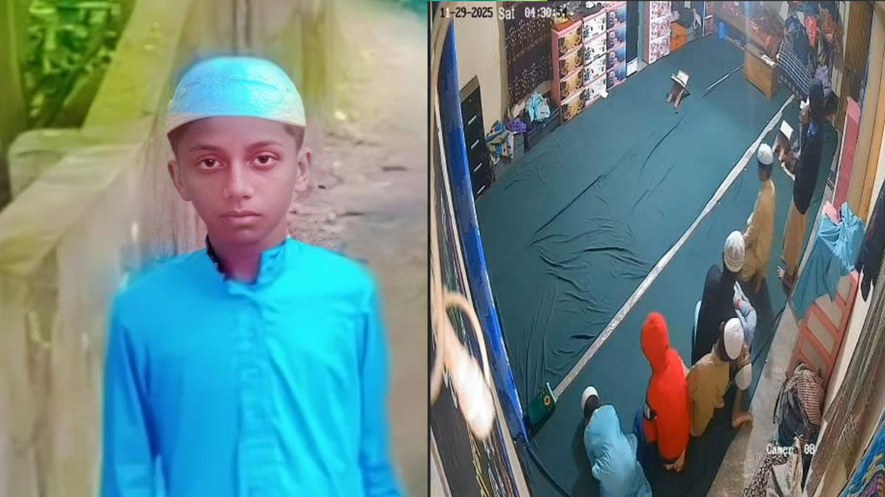 চাটখিলে তাহাজ্জুদ নামাজের সময় মাদরাসা শিক্ষার্থীর মৃত্যু