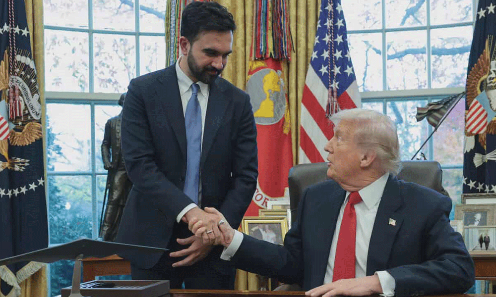 নিউইয়র্ক সিটির নবনির্বাচিত মেয়র মামদানির সঙ্গে বৈঠকে ট্রাম্পের সৌহার্দ্যপূর্ণ বার্তা