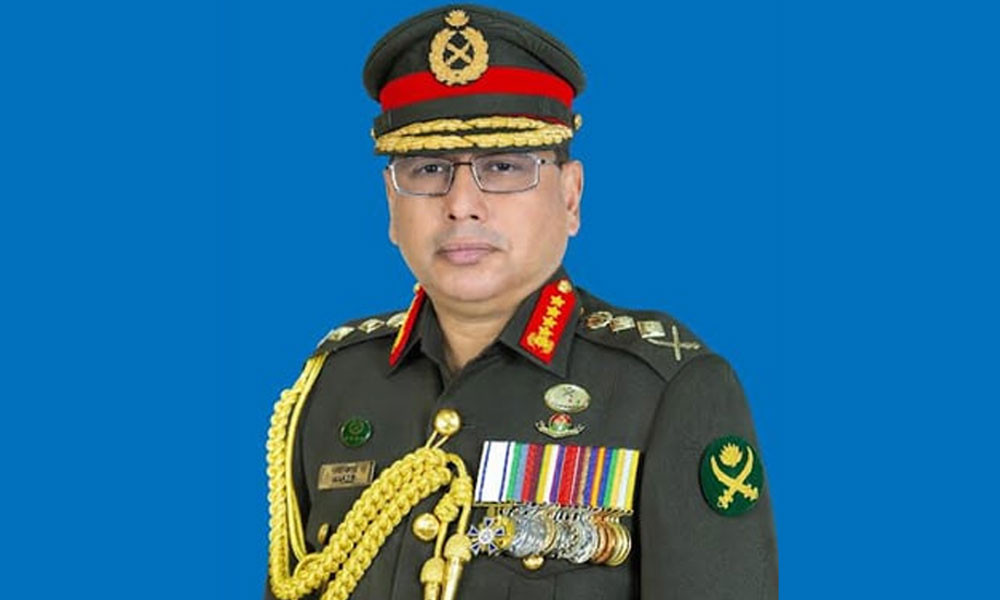 সেনাবাহিনীকে আধুনিক ও পেশাদার বাহিনীতে রূপান্তরের প্রত্যয় সেনাপ্রধানের