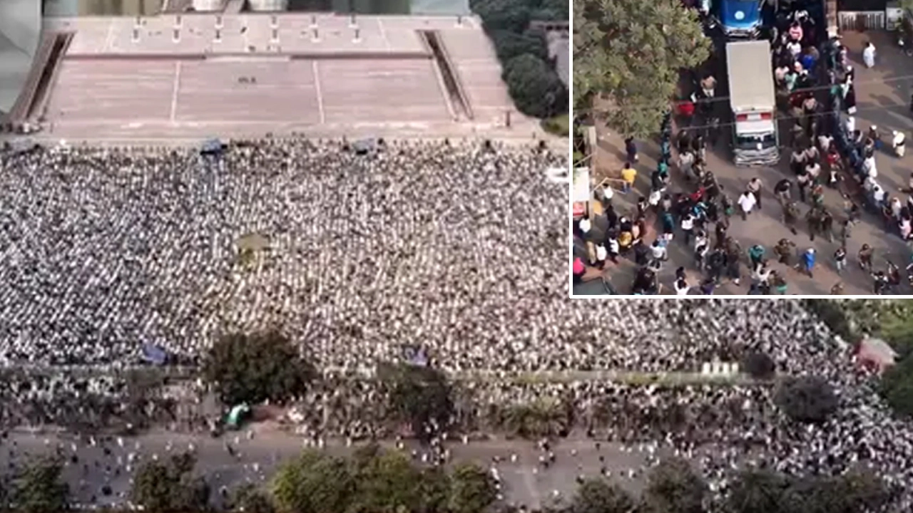 শহীদ শরীফ ওসমান হাদির মরদেহ পৌঁছেছে জাতীয় সংসদ ভবনের দক্ষিণ প্লাজায়